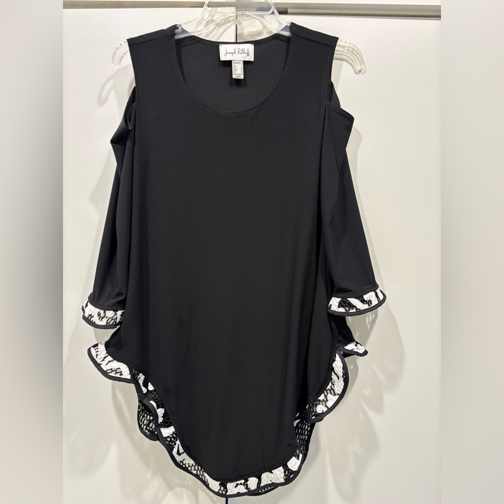 Joseph Ribkoff Cold Shoulder Top